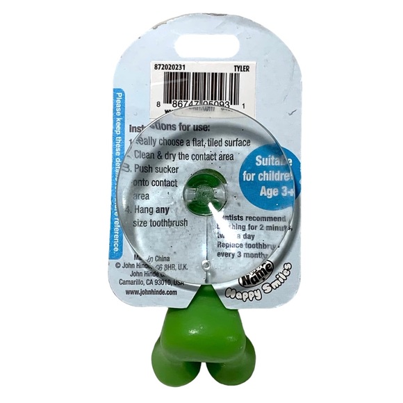 Happy Smiles Personalized Kids Toothbrush Holder Tyler Alligator - Picture 3 of 4